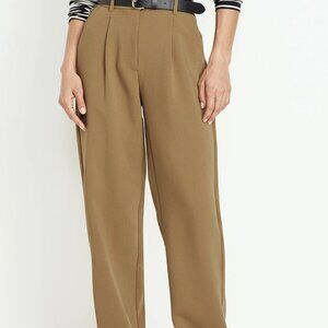 Old Navy Sx XXL Taylor Wide Leg Trouser Pants Pleated High Waist Baggy NWT